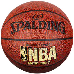 斯伯丁Tack Soft篮球 7号标准球成人训练比赛用球SPD74-607Y